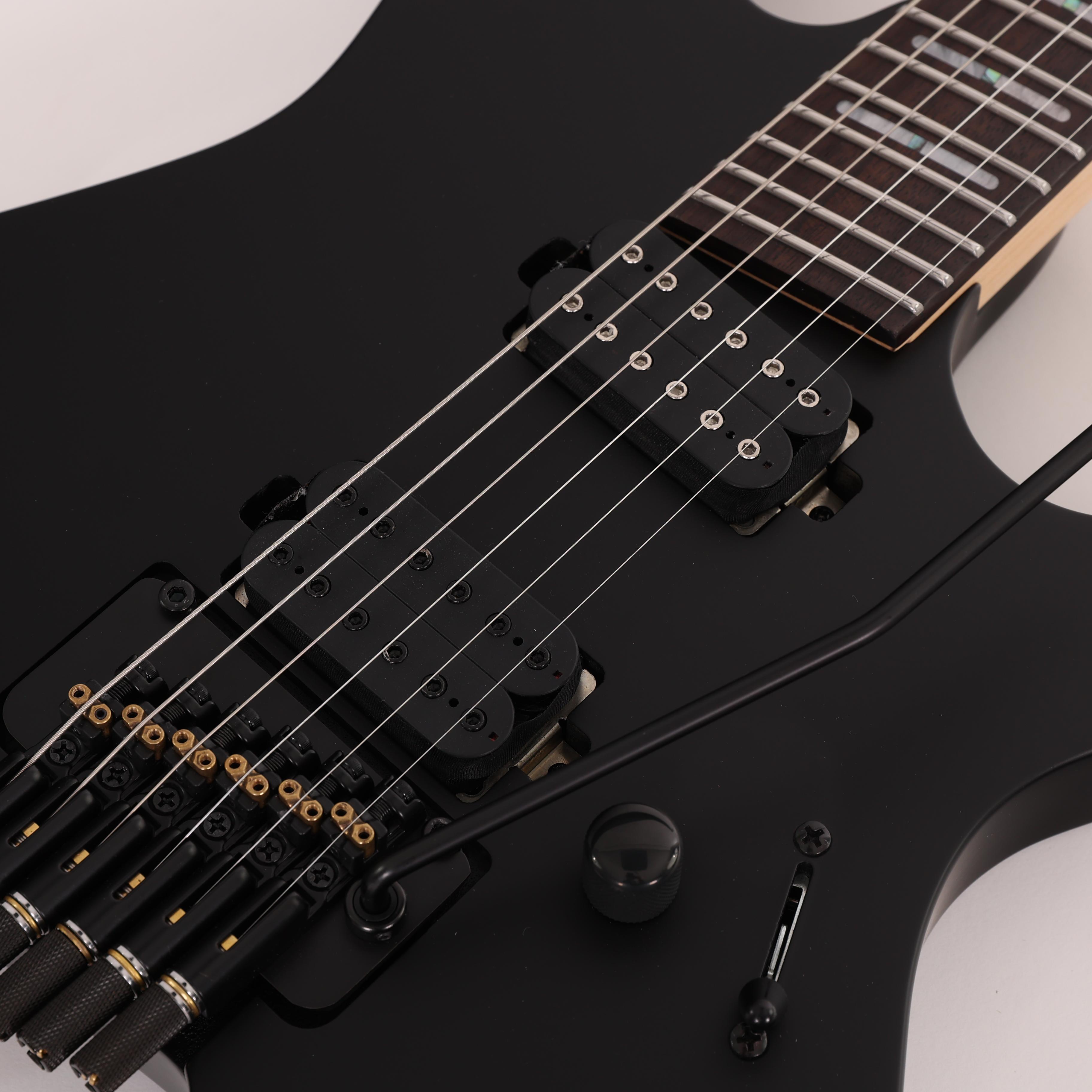 Sire Larry Carlton X6 Headless Electric Guitar in Black Satin